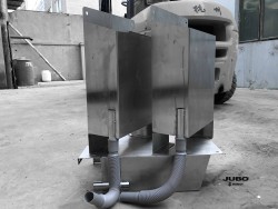 Foam brush bucket stainless...